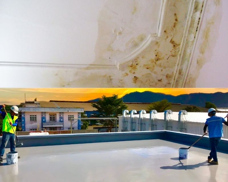 Cách Xử Lý Trần Nhà Bị Thấm Nước – 100% Không Bị Lại